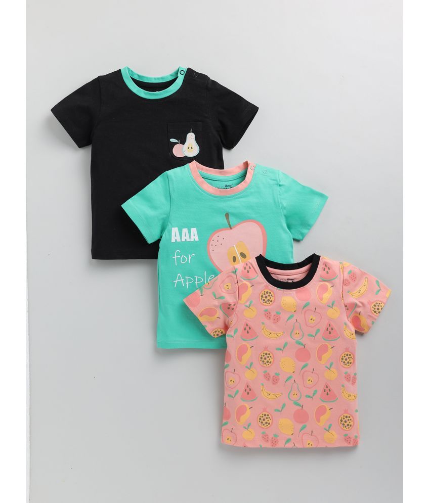     			SWEETIE PIE Pack of 3 Unisex for Baby Cotton Blend T-Shirt ( Multi )