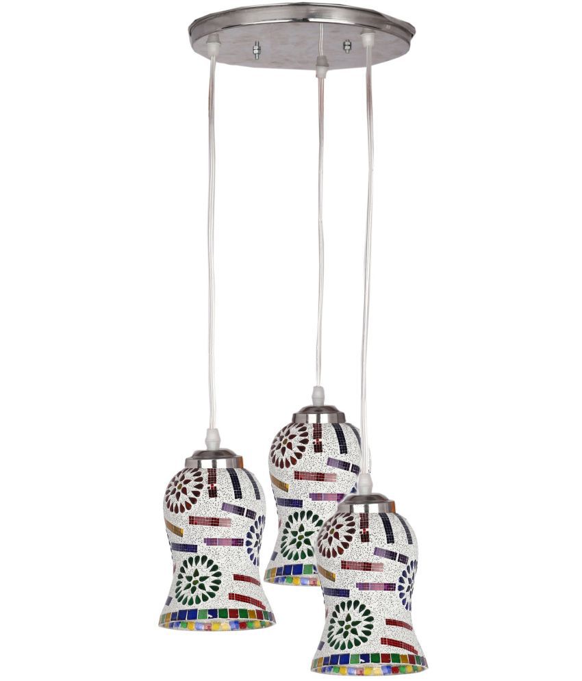     			Somil Glass Chandeliers Pendant Multi - Pack of 1