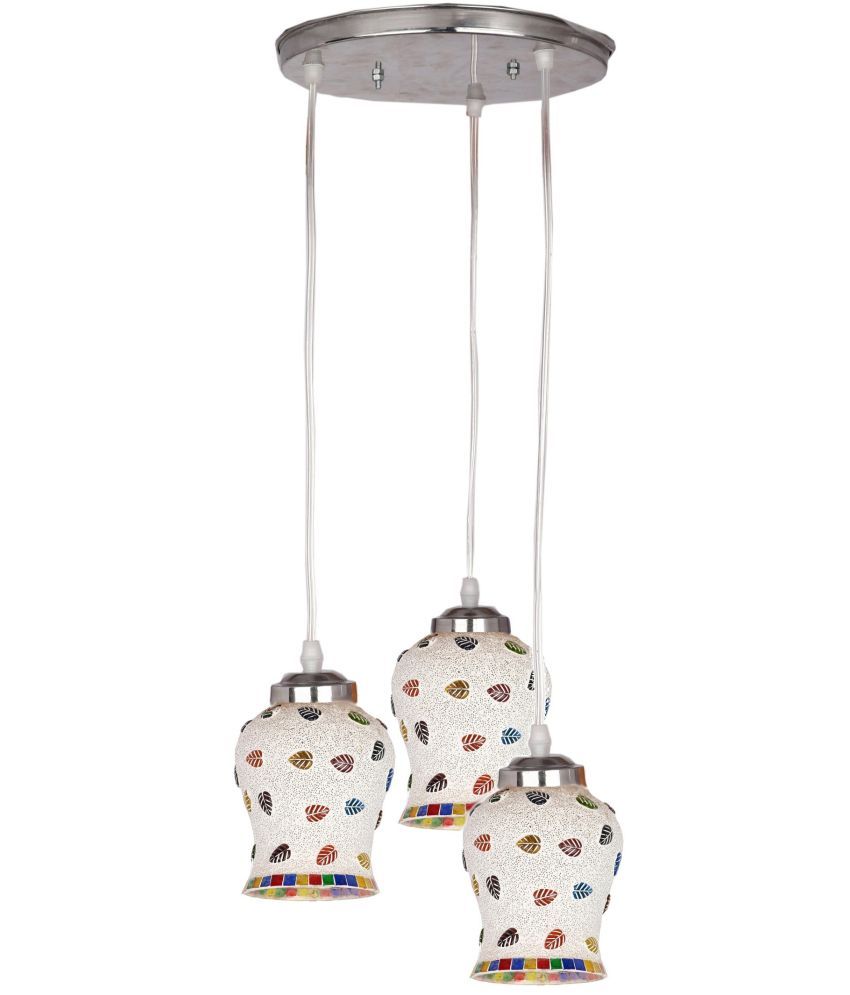     			Somil Glass Chandeliers Pendant Multi - Pack of 1