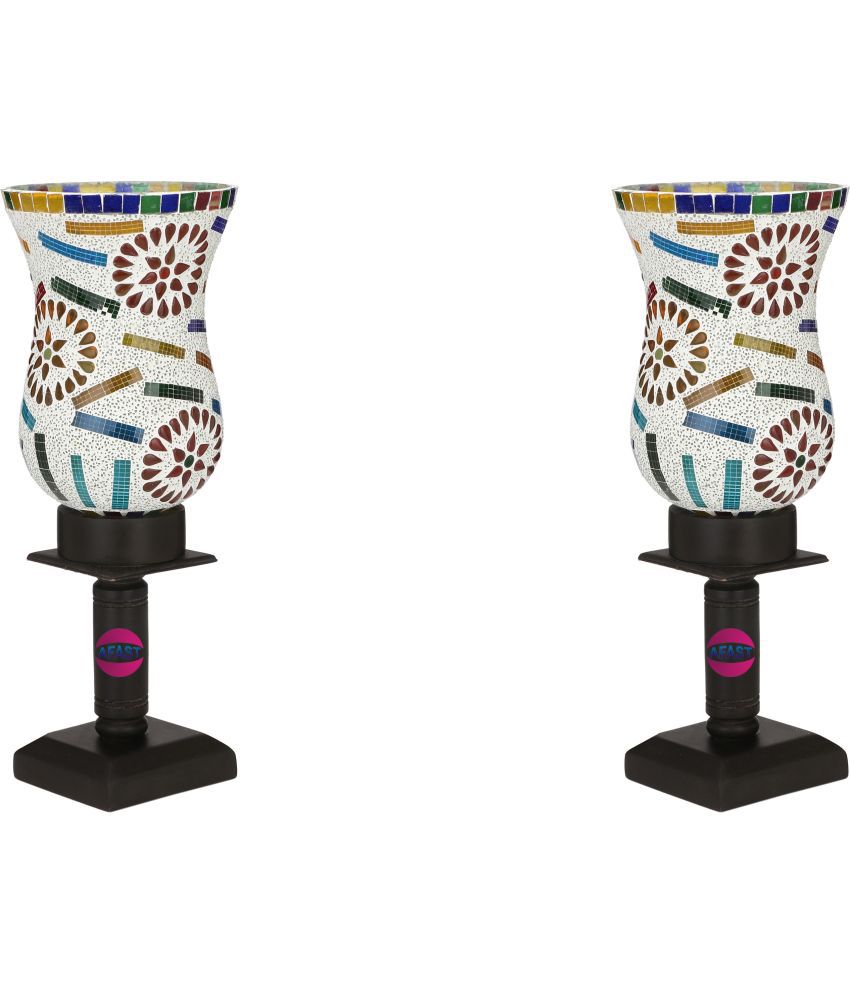     			Somil - Multicolor Decorative Table Lamp ( Pack of 2 )
