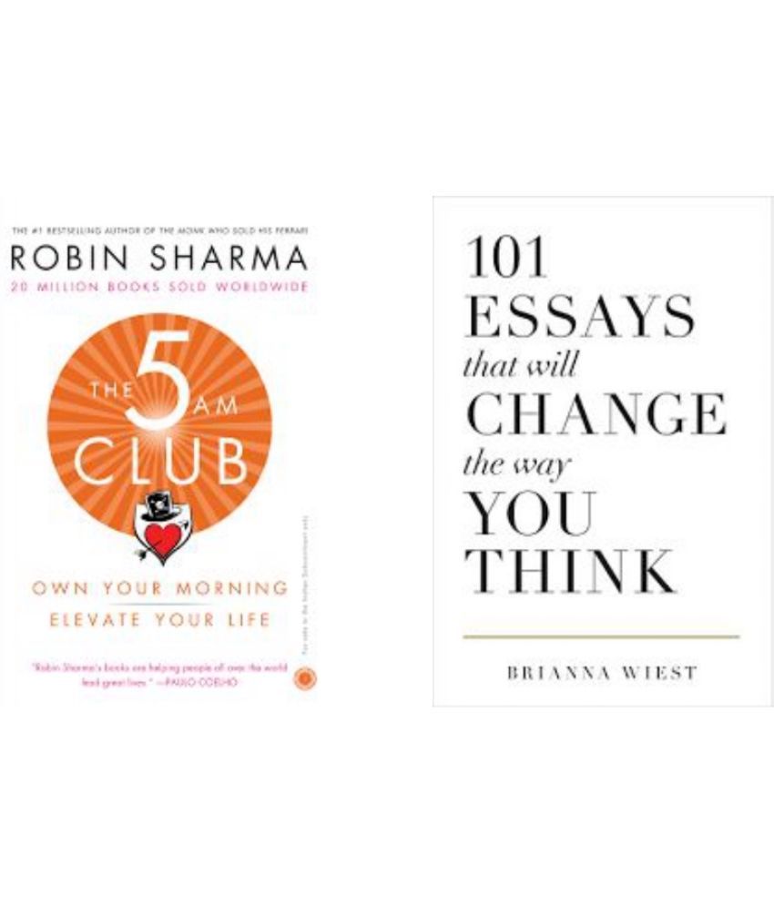     			5 Am Club + 101 essays that will change the way you think