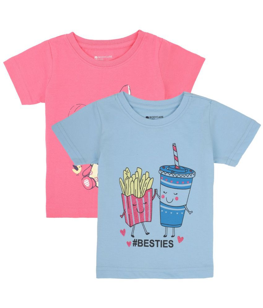     			Bodycare - Multi Baby Girl T-Shirt ( Pack of 2 )