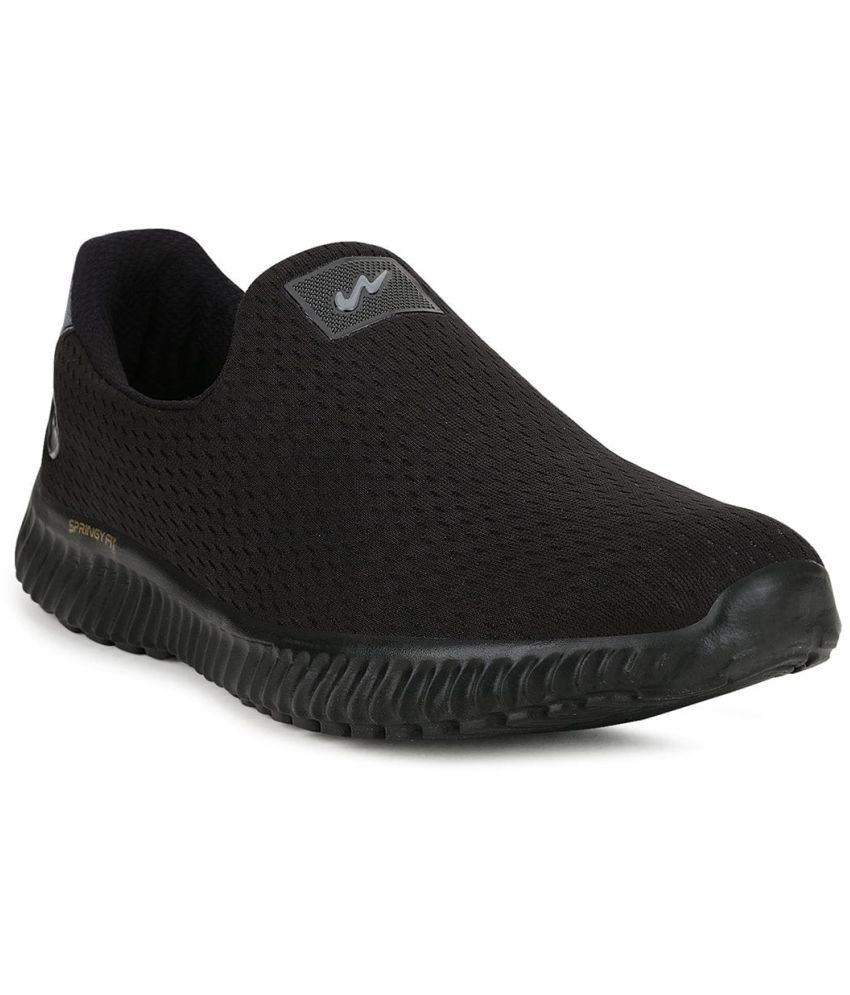     			Campus - Black Men's Sports Running Shoes