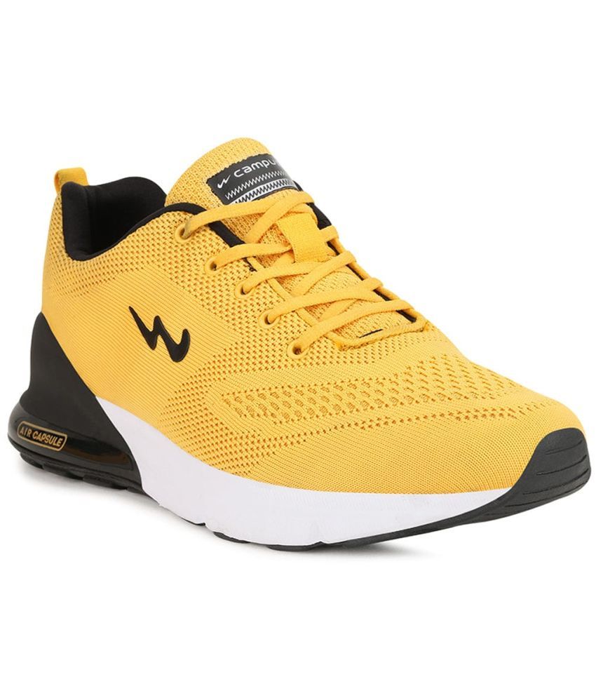     			Campus - Yellow Men's Sports Running Shoes