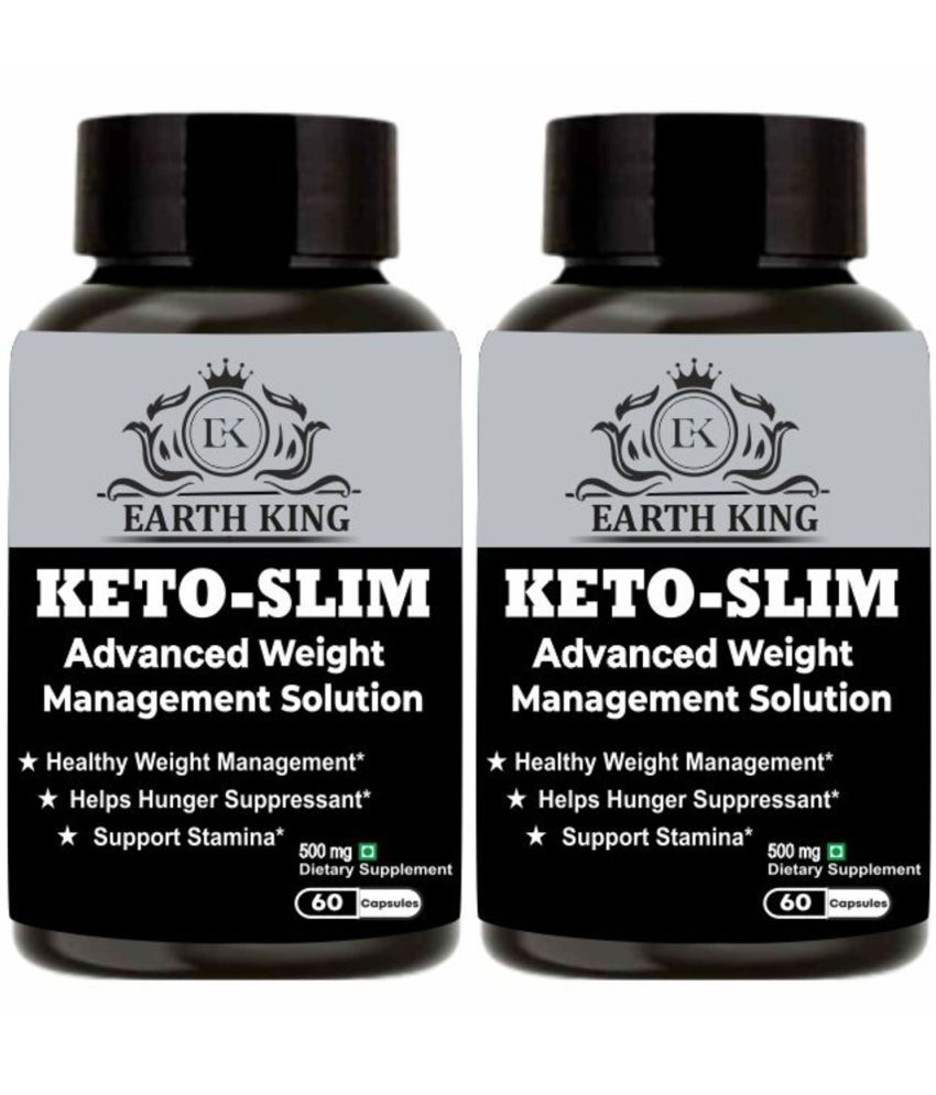     			EARTH KING Keto Slim Capsule for Weight Loss and Fat Loss (Pack of2)