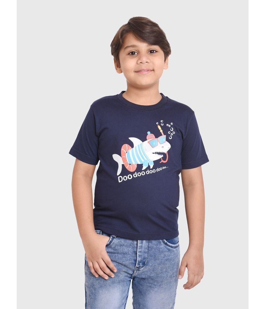     			Neo Garments - Navy Baby Boy T-Shirt ( Pack of 1 )