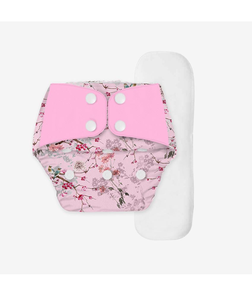     			SNUGKINS - Reusable Cloth Nappy With Insert ( Pack of 1 )