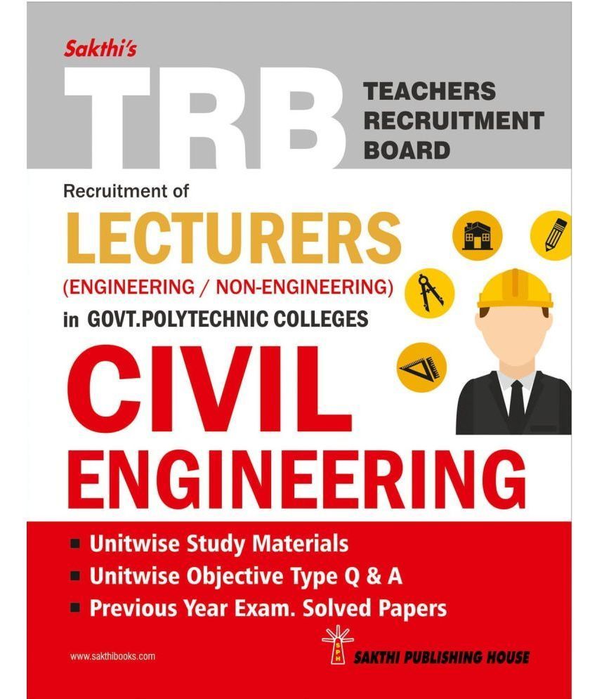     			Trb Civil Engineering Lecturers in Govt polytechnic colleges