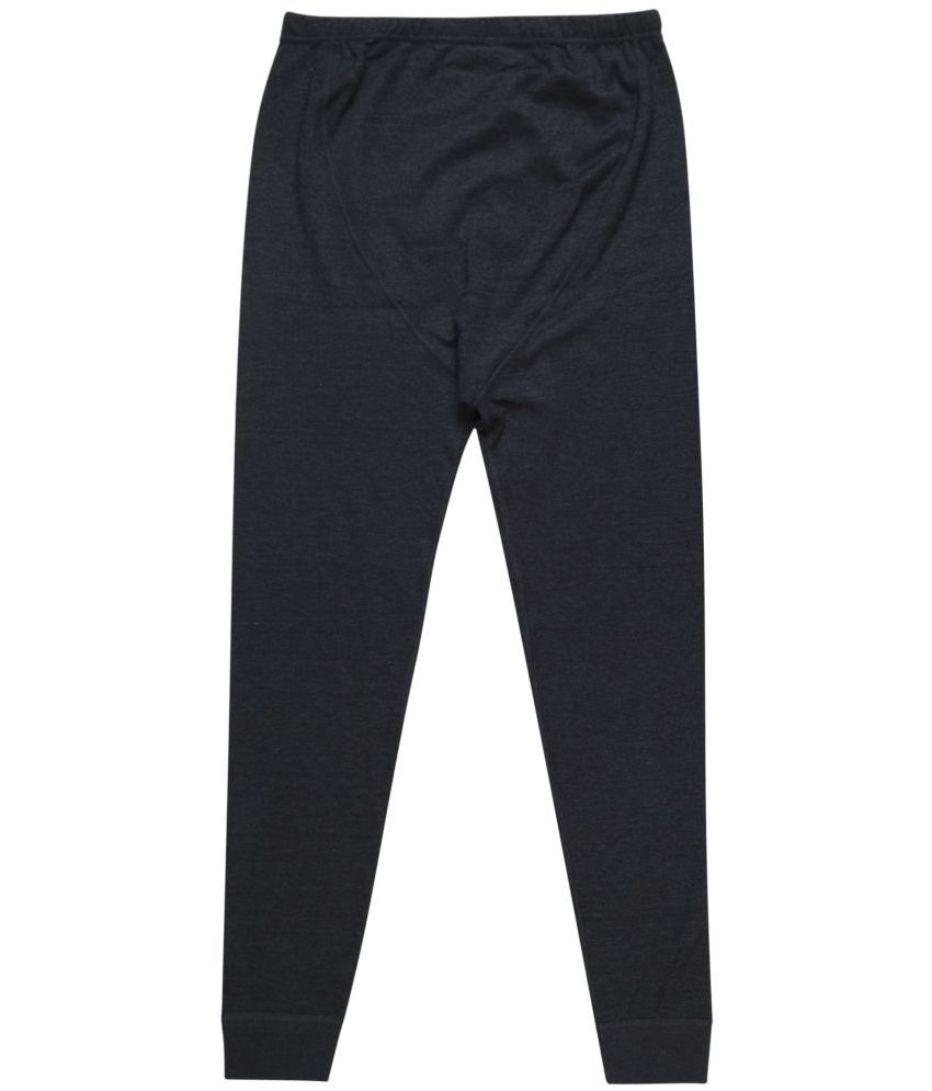     			Bodycare Cotton Blend Men's Thermal Bottoms ( Black )