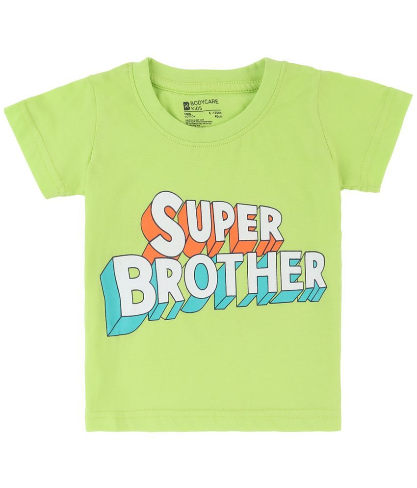     			Bodycare Pack of 1 Boys Cotton Blend T-Shirt ( Mint )