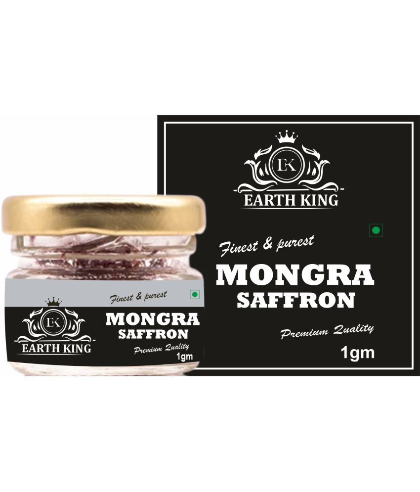     			EARTH KING Natural & Finest Grade A++ Mongra Saffron for Men & Women, 1 gm