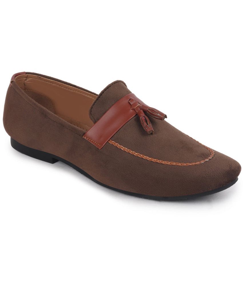     			Fausto - Brown Men's Tassel