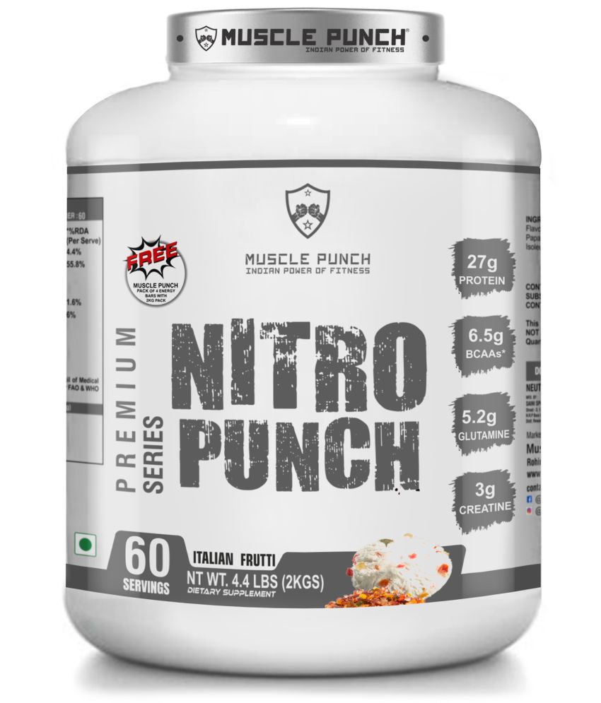     			Muscle Punch | Nitro Punch 100% Whey Isolate – CREATINE LOADED 2 kg