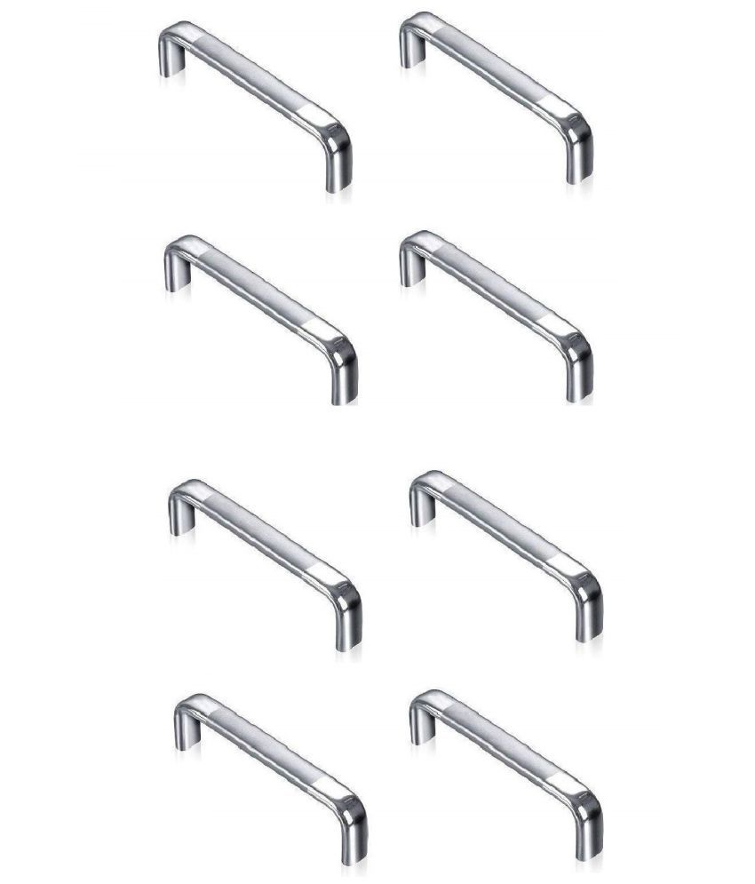     			ONMAX Stainless Steel Capsule D Type Drawer, Almirah Wardrobe and Cabinet Handles 8 Inchs Pack of 8 Pcs (SSCB0108N)