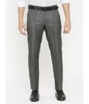 Solemio Black Slim Formal Trouser ( Pack of 1 )