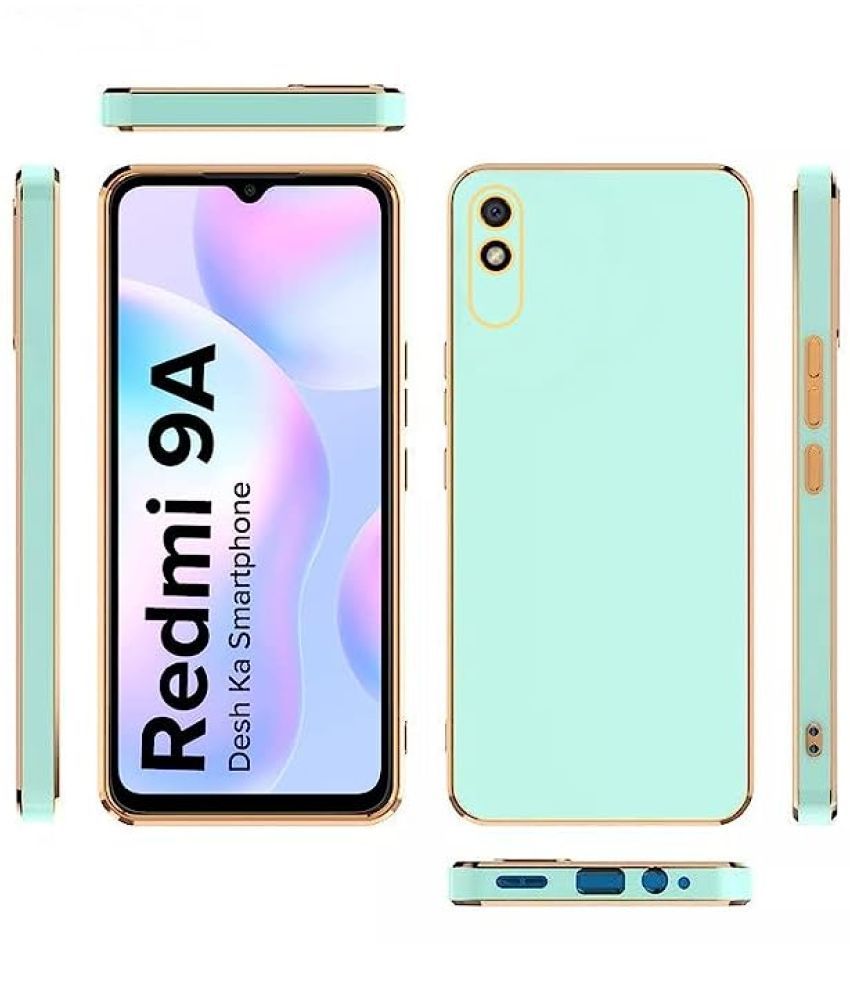     			Bright Traders - Plain Cases Compatible For Silicon Xiaomi Redmi 9A ( Pack of 1 )