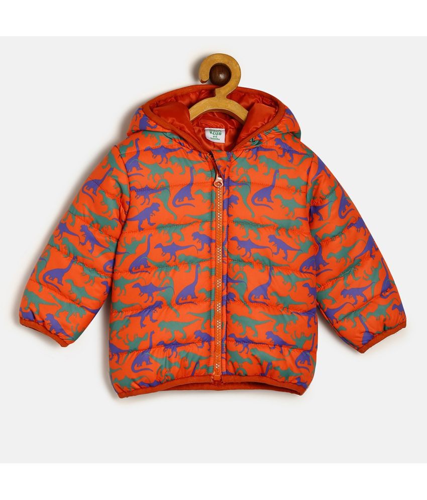     			MINI KLUB Baby Boys Orange Polyester Jacket