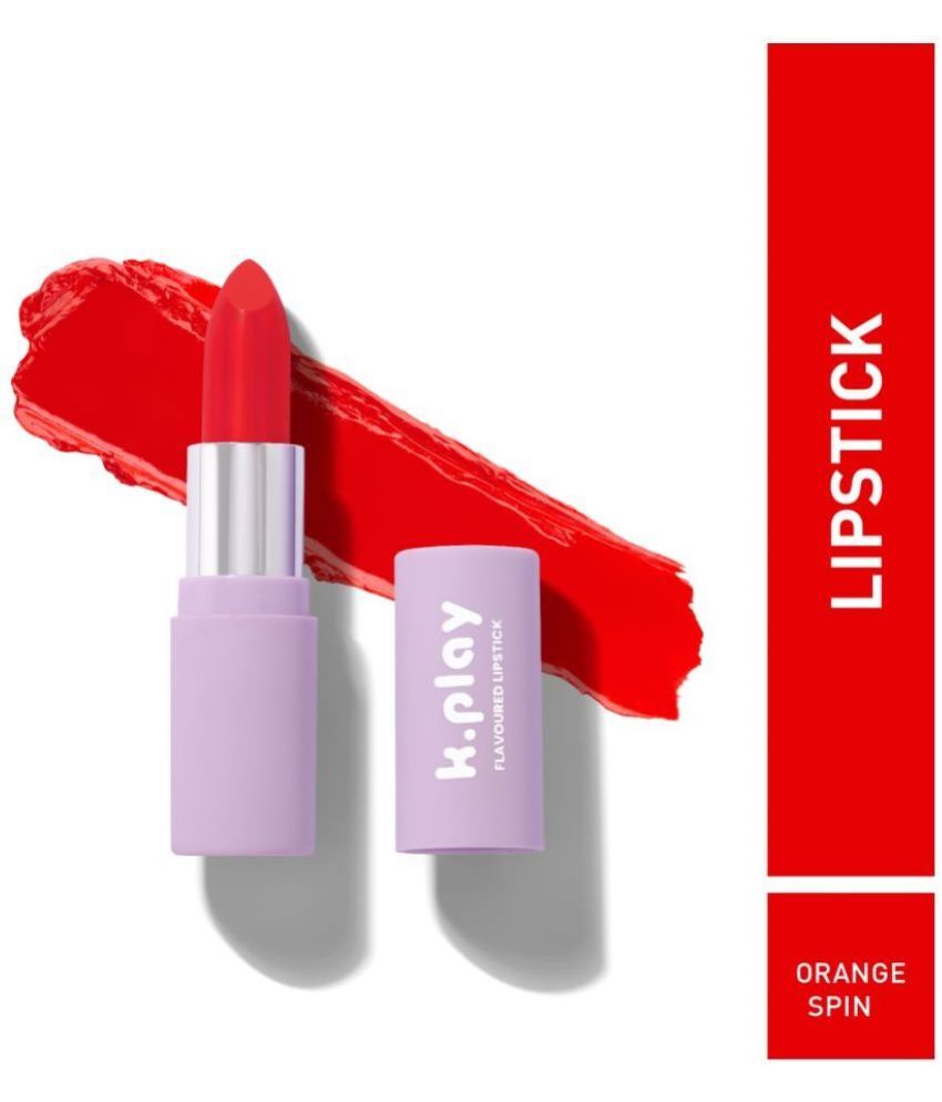     			MyGlamm K.Play Flavoured Lipstick-Orange Spin-4.2gm