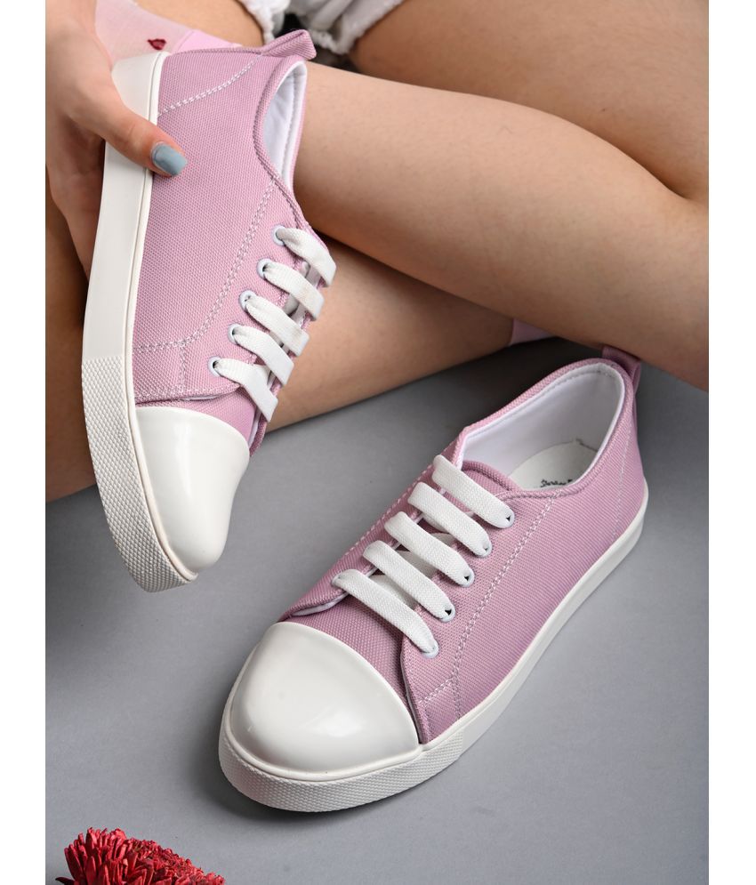     			Shoetopia - Pink Women's Sneakers