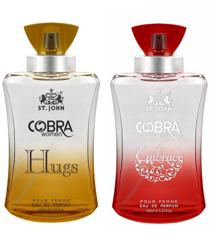     			St. John - Cobra Hugs & Embrace 100ml Each, Perfume for Women Eau De Parfum (EDP) For Women 100ml ( Pack of 2 )