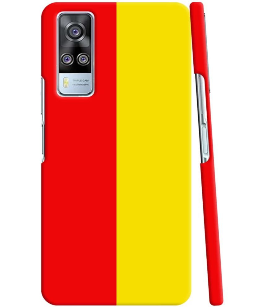     			T4U THINGS4U - Multicolor Printed Back Cover Polycarbonate Compatible For Vivo Y51 ( Pack of 1 )