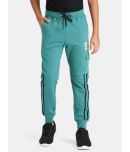 Urbano Juniors Pack of 1 Boys Cotton Blend Trackpant ( Green )