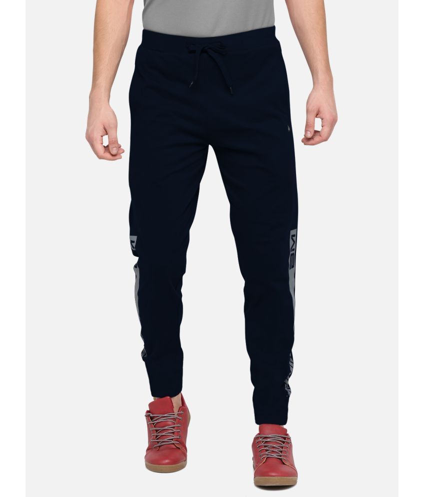     			BULLMER - Navy Blue Polyester Men's Trackpants ( Pack of 1 )