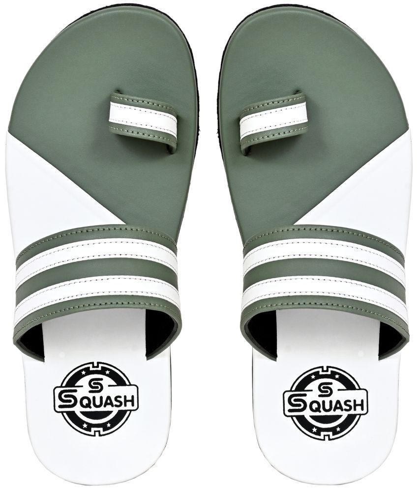     			Squash - Green Men's Slide Flip Flop