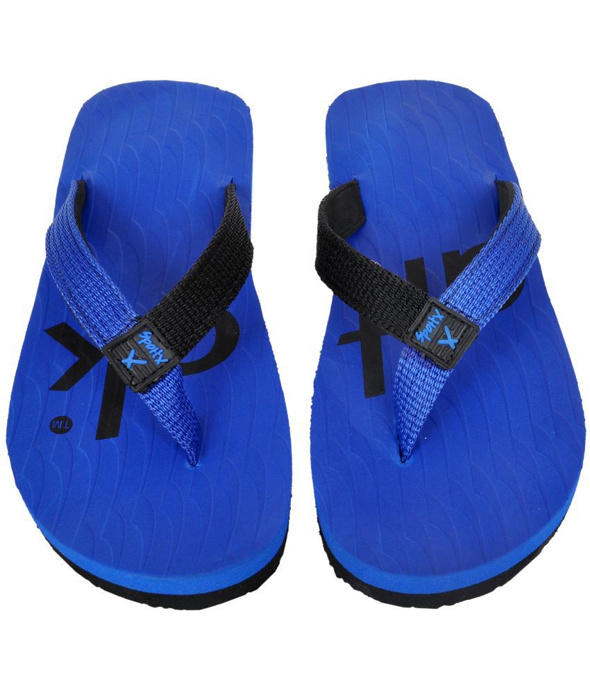     			Altek - Blue Men's Thong Flip Flop