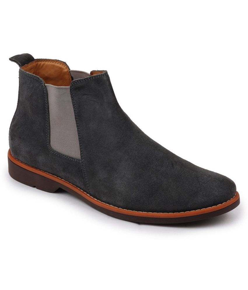     			Fausto - Gray Men's Chelsea Boots