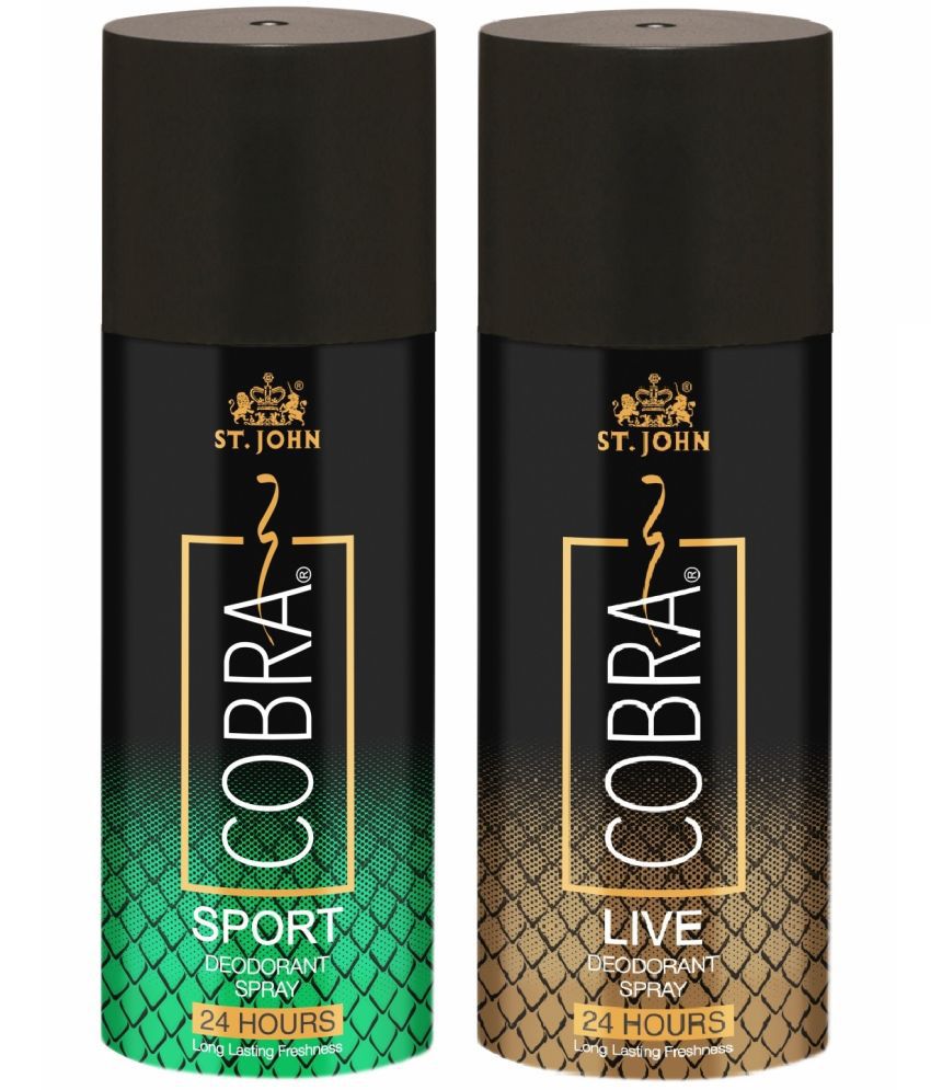     			Vi-John - Long-Lasting Deo Cool & Sports 150ml Deodorant Spray for Men 150 ml ( Pack of 2 )