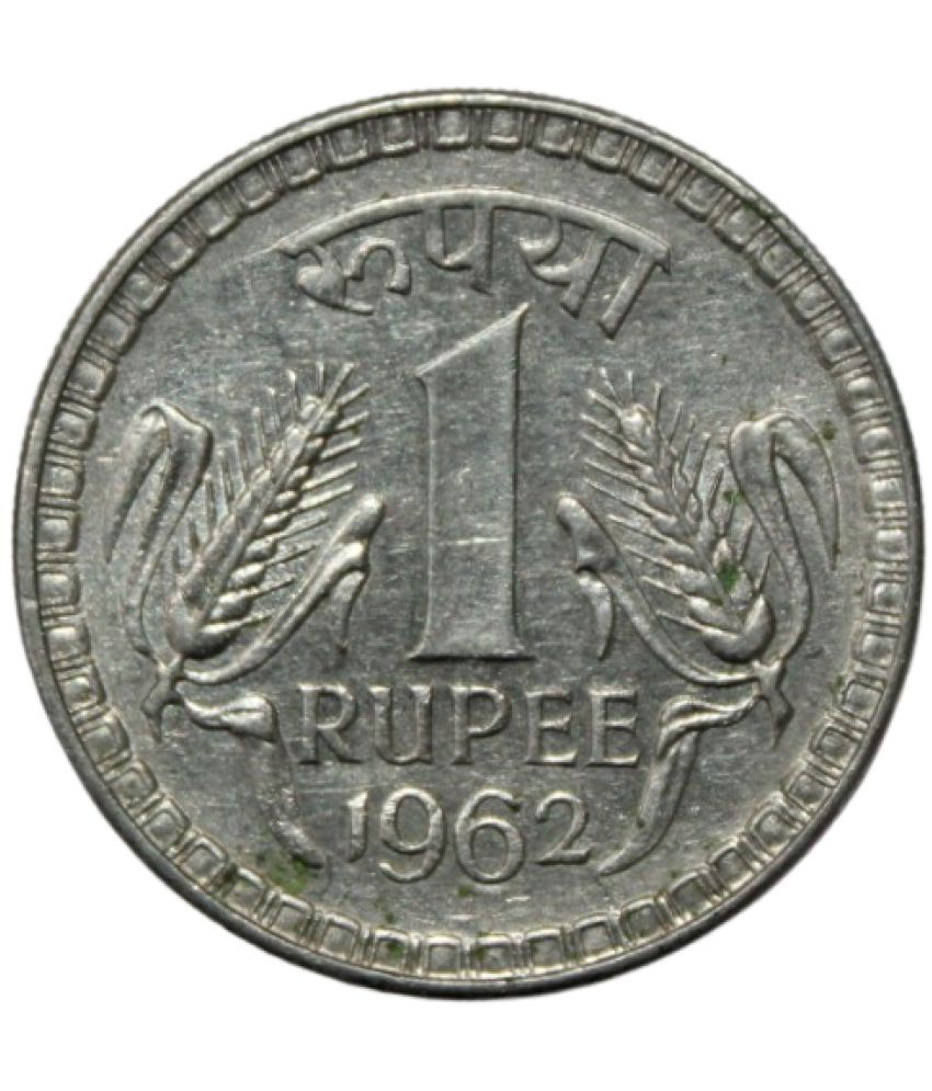     			Numiscart - 1 Rupee (1962) Republic India Collectible Old and Rare 1 Coin Numismatic Coins