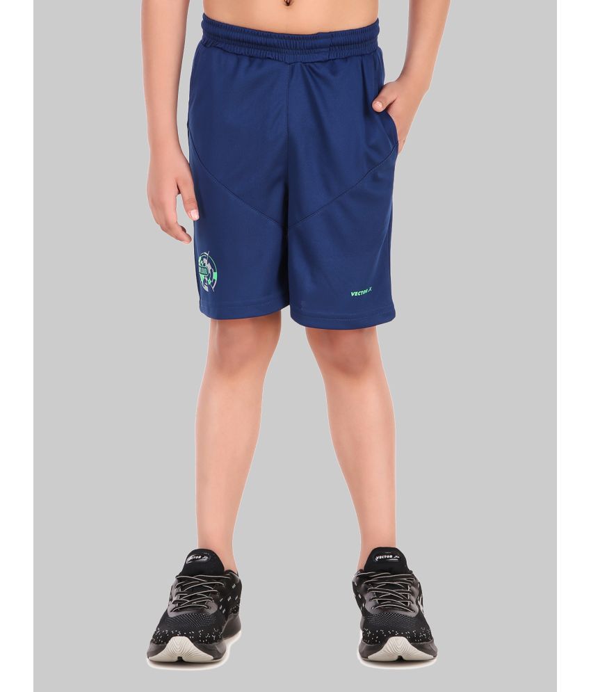    			Vector X - Royal Blue Polyester Boys Shorts ( Pack of 1 )