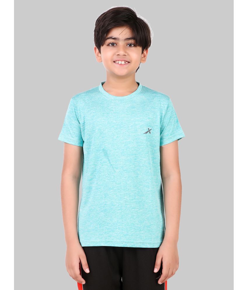     			Vector X - Sky Blue Polyester Boy's T-Shirt ( Pack of 1 )