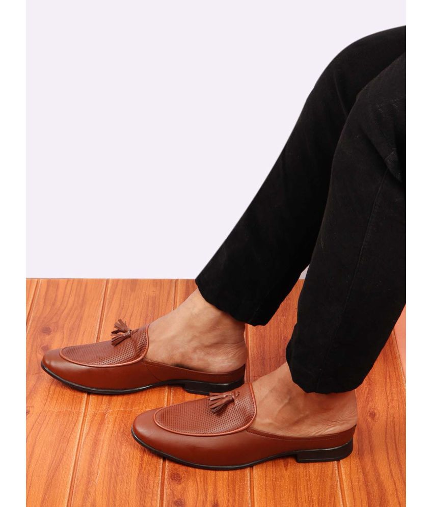     			Fausto - Tan Men's Slip-on Shoes