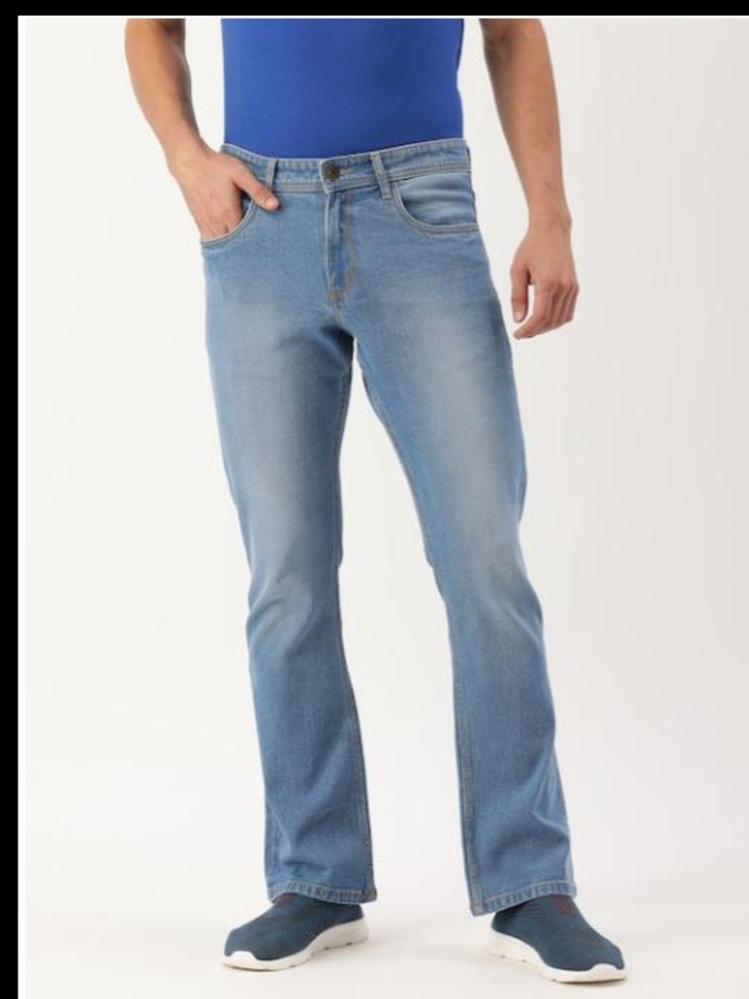     			IVOC - Blue Cotton Blend Regular Fit Men's Jeans ( Pack of 1 )