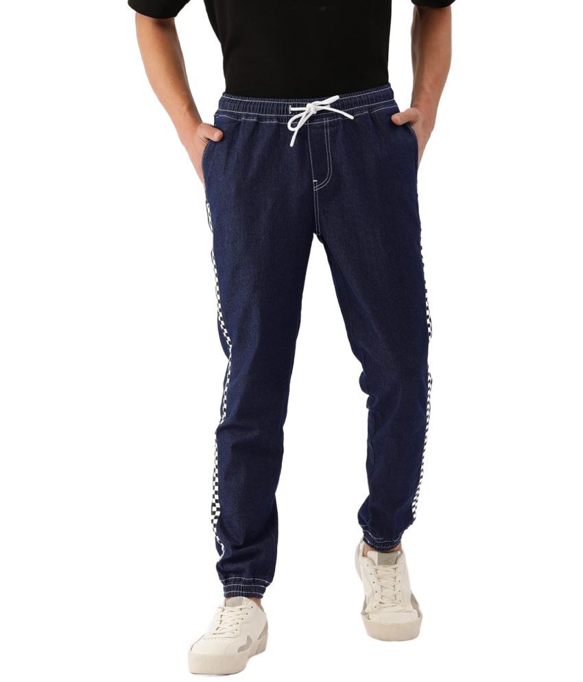     			IVOC - Navy Blue Cotton Blend Slim Fit Men's Jeans ( Pack of 1 )