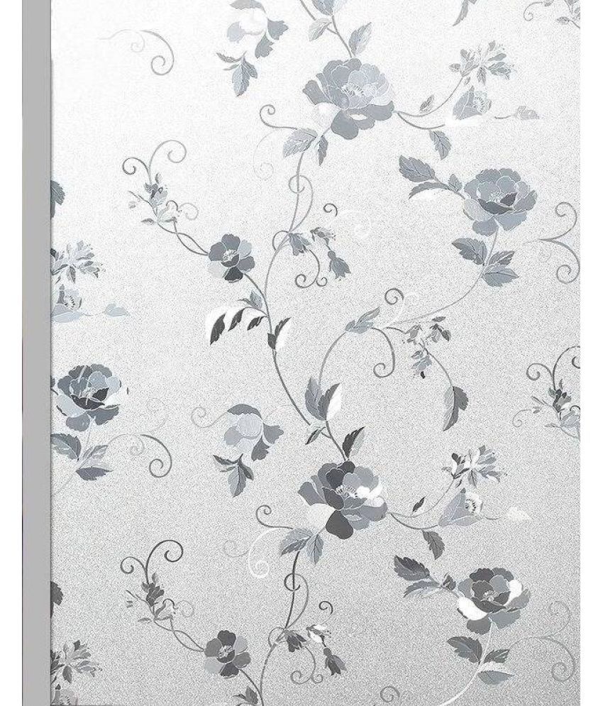     			GREEWELT Floral Wallpaper ( 45 x 200 ) cm ( Pack of 1 )