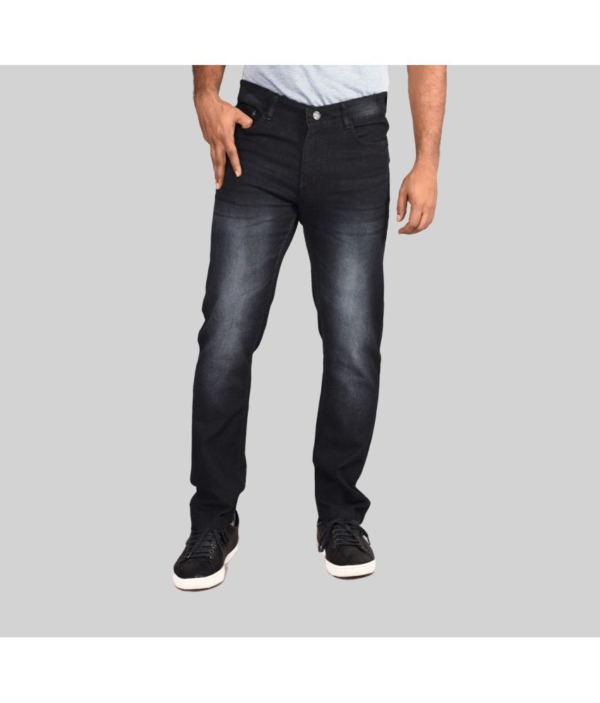     			Aflash - Black Denim Slim Fit Men's Jeans ( Pack of 1 )