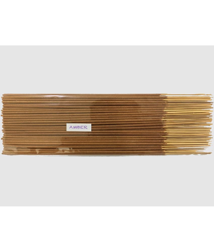     			Happy surroundings Incense Stick Amber 182 gm ( Pack of 1 )