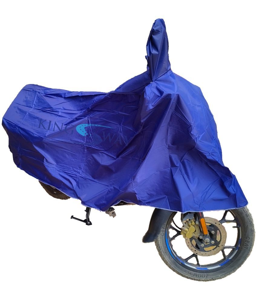     			Kingsway - Bike Body Cover for Hero All Bike Models ( Pack of 1 ) , Blue