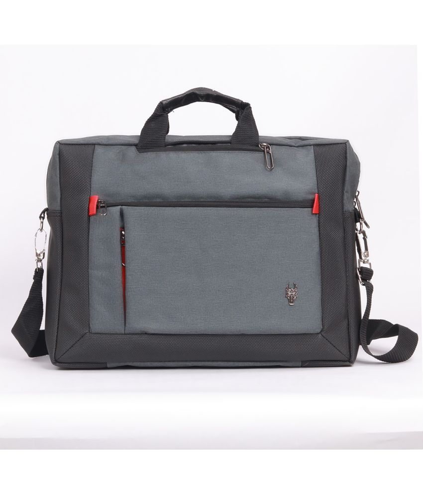     			krishiv 13 Ltrs Grey Laptop Bags