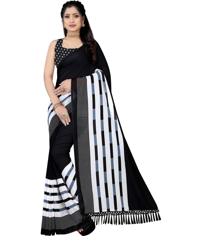     			LEELAVATI - Multicolor Georgette Saree With Blouse Piece ( Pack of 1 )