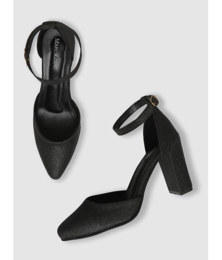     			MARC LOIRE - Black Women's Sandal Heels