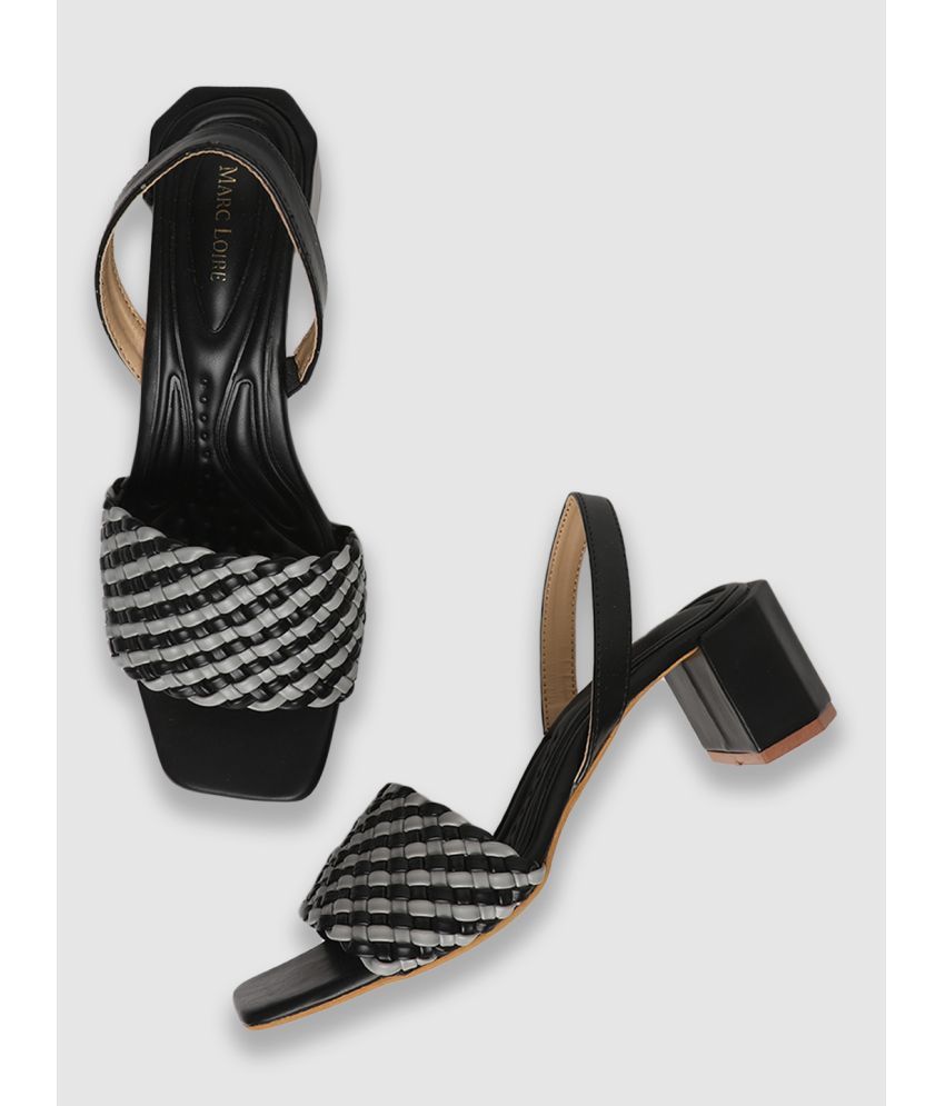     			MARC LOIRE - Black Women's Sandal Heels