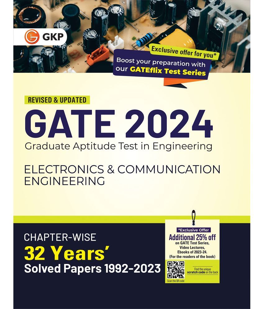 GATE 2024 Electronics & Communication Engineering 32 Years Chapter