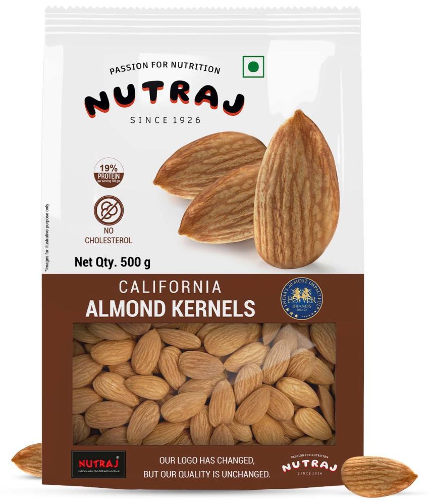     			Nutraj Raw California Almonds 500 g