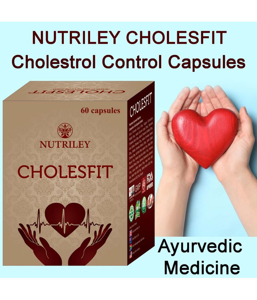     			Nutriley Heart Care, Heart Health Capsule, Capsule 60 gm Pack Of 1