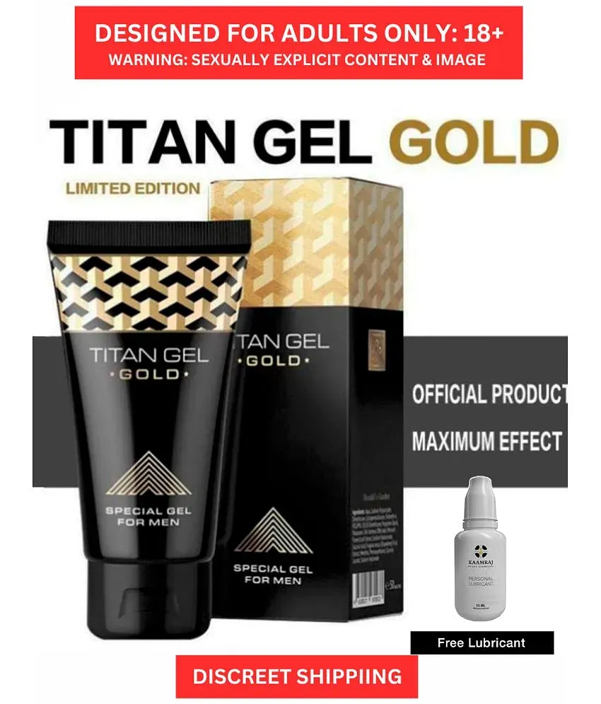 Russian Formula Titan Gel Gold Natural Penis Enlargement for