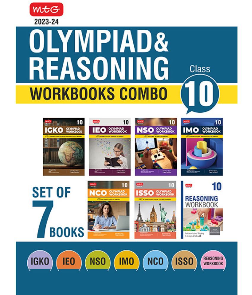     			Class 10: Work Book and Reasoning Book Combo for NSO-IMO-IEO-NCO-IGKO-ISSO
